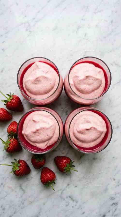 Easy Strawberry Mousse Recipe — Light and Creamy