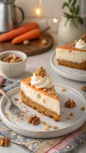 Best Carrot Cake Cheesecake Recipe: Easy Carrot Cake Cheesecake with Creamy Layers