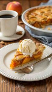 The Best Homemade Peach Pie Recipe – Easy, Fresh & Packed with Flavor!