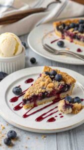 Blueberry Crumb Pie Recipe: Easy Homemade Blueberry Crumble Pie with the Perfect Crumb Topping