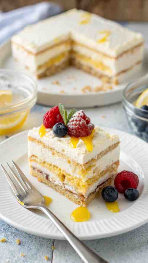 Lemon Icebox Cake Recipe: The Best No-Bake Dessert for a Refreshing Treat
