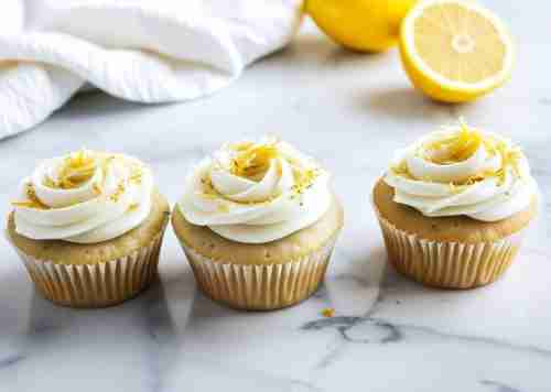Lemon Buttercream Cupcakes – The Best Easy Lemon Dessert Recipe with Fresh Lemons