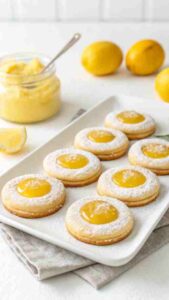 Lemon Curd Cookies Recipe – Buttery, Tangy & Easy Lemon Dessert