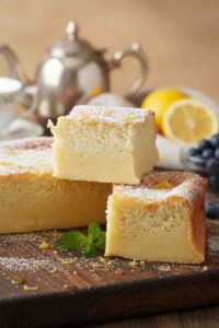 Lemon Custard Cake – The Best Easy Lemon Dessert with Fresh Lemons