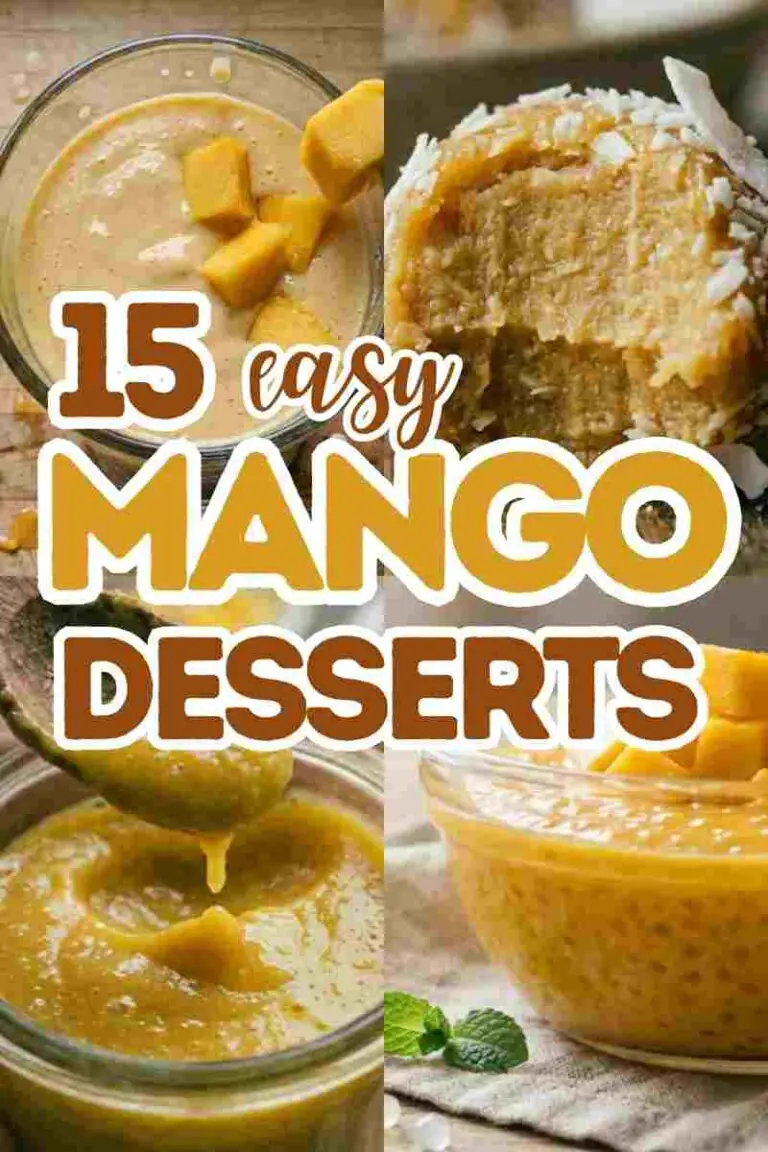 15 Mango Desserts You Will Love: Easy, Creamy & Refreshing Tropical Dessert Recipes