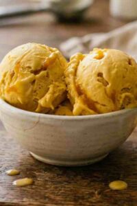 Easy Homemade Mango Ice Cream Recipe (Creamy 4 Ingredient Mango Dessert)