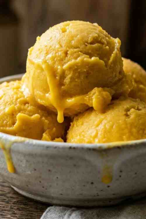 Easy Mango Sorbet Recipe (3 Ingredients) – Refreshing Homemade Mango Dessert