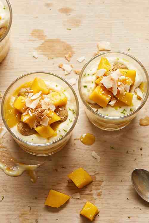 Easy Mango Tiramisu Cups Recipe – Creamy No Bake Mango Dessert