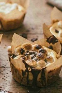 Mini S’mores Cheesecake Bites Recipe – Easy Creamy S’mores Cheesecake Cups