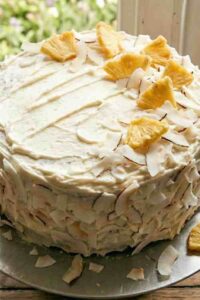 Soft and Moist Pineapple Coconut Cake – Simple Coconut Cake Recipe