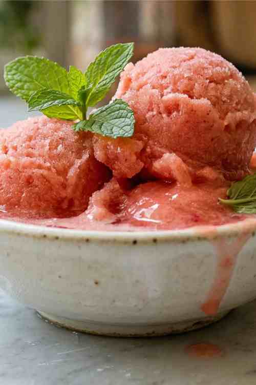 Easy Watermelon Sorbet Recipe – Refreshing Homemade Summer Dessert