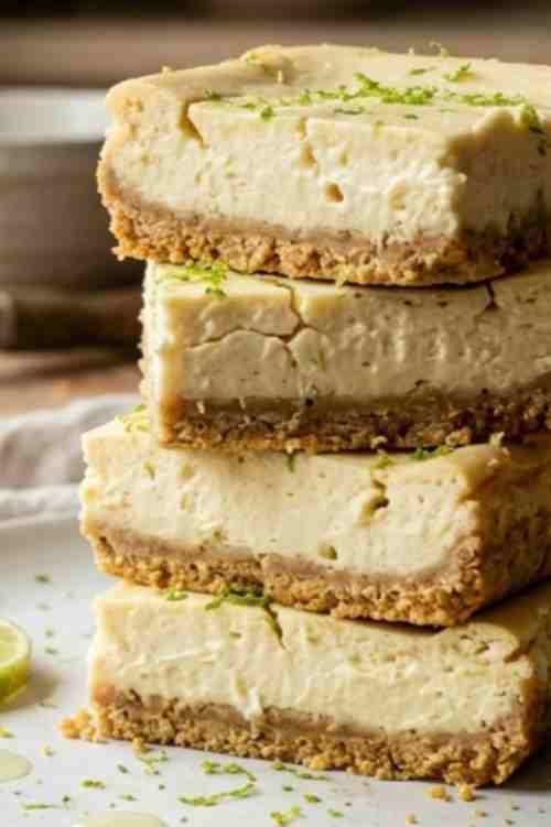 Key Lime Cheesecake Bars Recipe – Perfect Make-Ahead Dessert