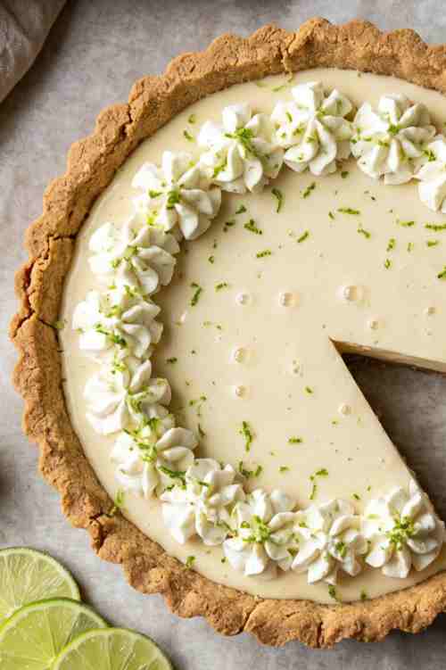 Homemade Key Lime Tart Recipe with Simple Ingredients