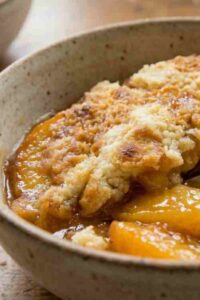 Best Peach Dump Cake Recipe with Cake Mix – Easy 4 Ingredient Dessert