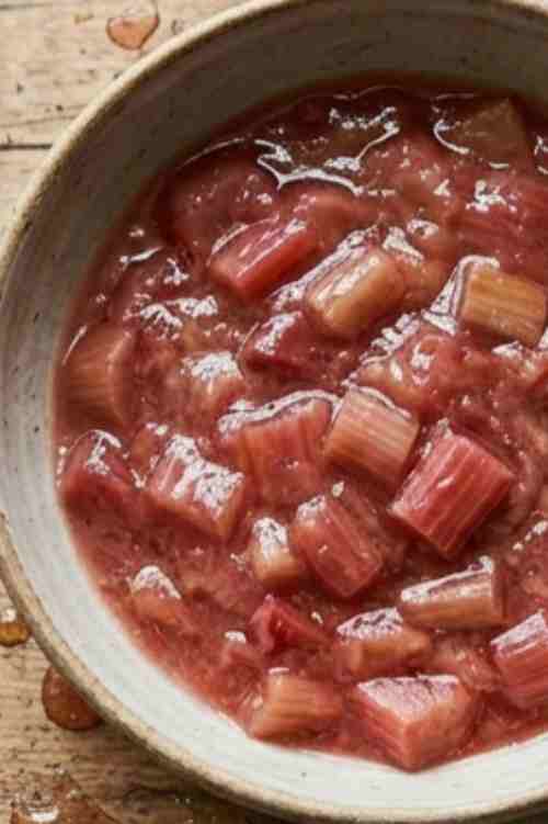 Quick and Easy Rhubarb Compote Recipe in 20 Minutes