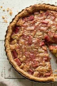 Best Rhubarb Tart Recipe With Sweet And Tart Flavor