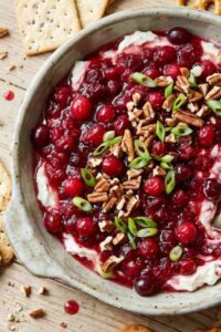 Cranberry Dip Recipe – Easy Cream Cheese Cranberry Dip for Parties and Holidays