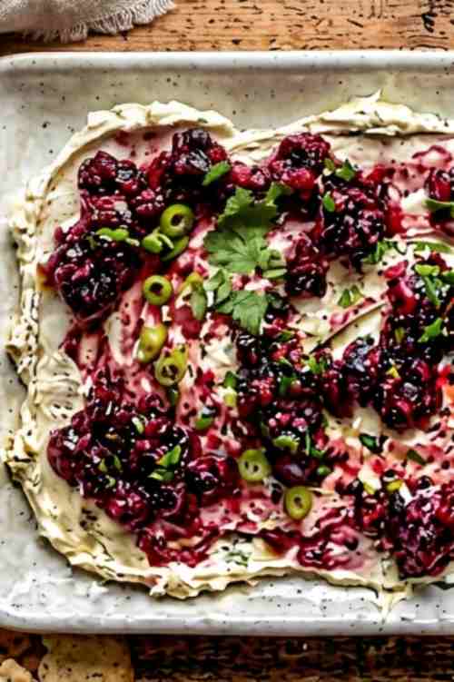 Cranberry Jalapeño Dip Recipe – Easy Holiday Appetizer with Cream Cheese