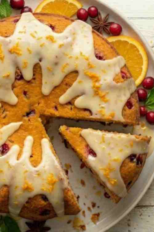 Cranberry Orange Cake Recipe – Easy, Moist, and Bursting with Fresh Citrus Flavor