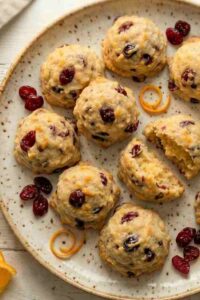 Cranberry Orange Cookies Recipe – Soft, Chewy, and Bursting with Fresh Citrus Flavor