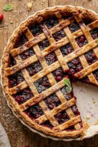 Cranberry Tart Recipe – Easy Homemade Cranberry Dessert with Buttery Tart Crust