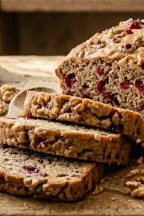 Cranberry Walnut Bread Recipe – Easy Homemade Bread with Cranberries and Walnuts
