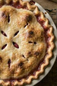 Classic Homemade Rhubarb Pie Recipe with Sweet and Tangy Filling Like Grandma Used to Make