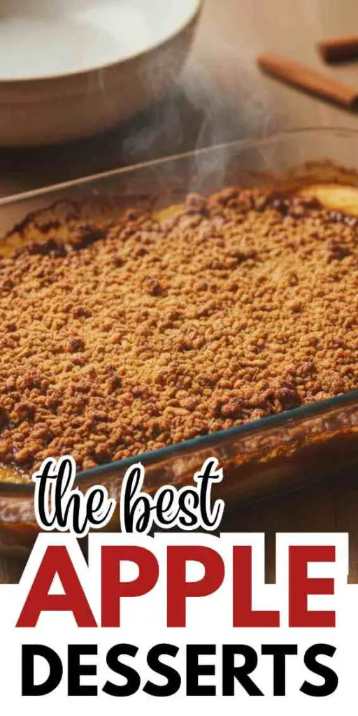apple desserts-Caramel Apple Crisp