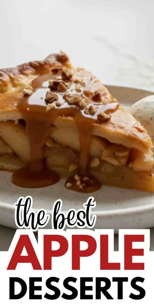 apple desserts-salted apple caramel pie