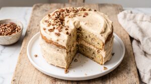 butter-pecan-cake-landscape-hero-sliced-on-wood