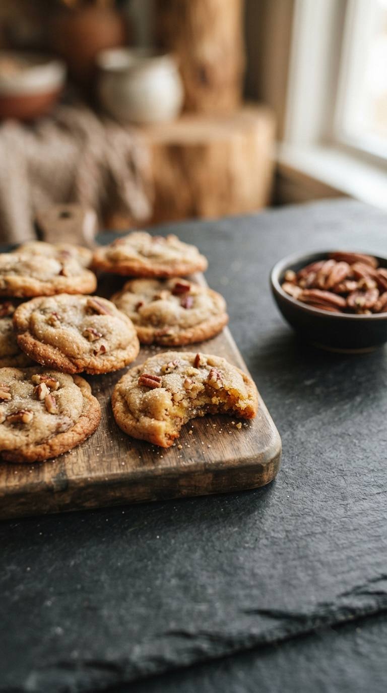 butter-pecan-cookies-hero-shot-3-board-on-slate