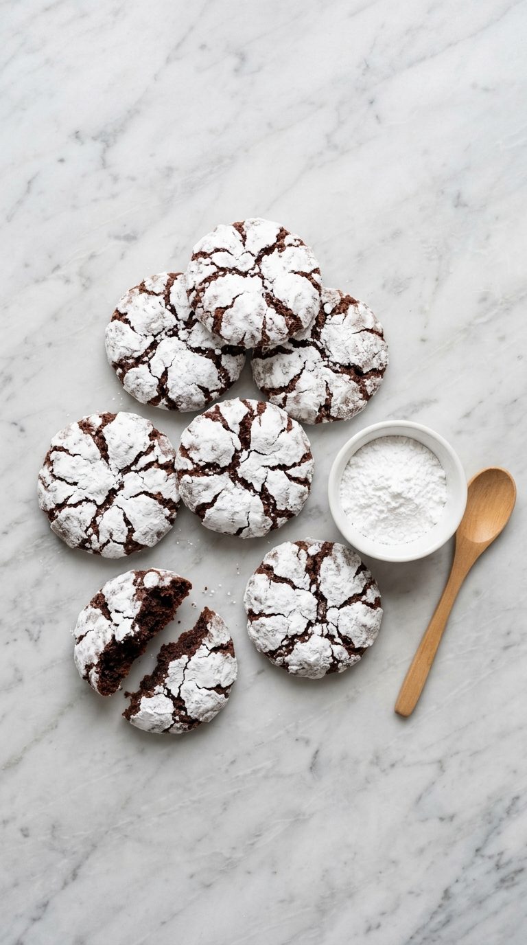 chocolate-crinkle-cookies-overhead-shot-2-marble-spoon