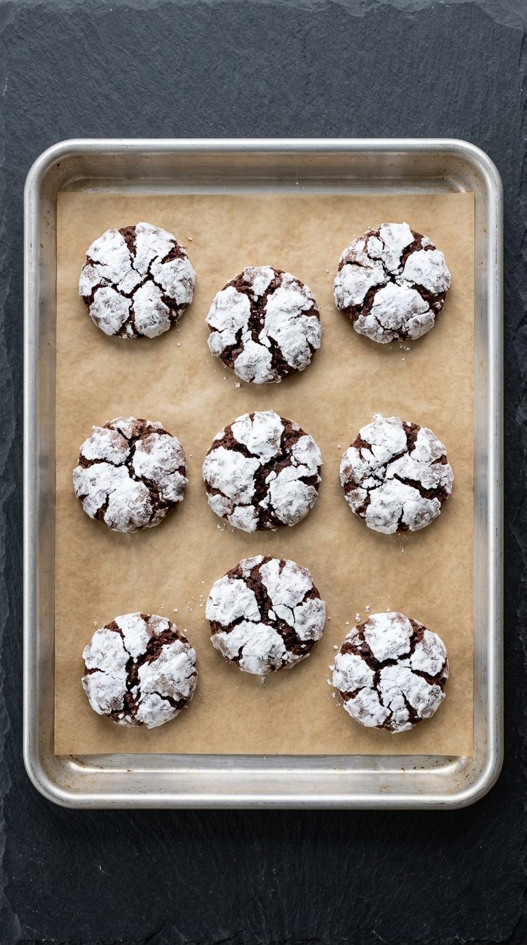 chocolate-crinkle-cookies-process-step-8-bake