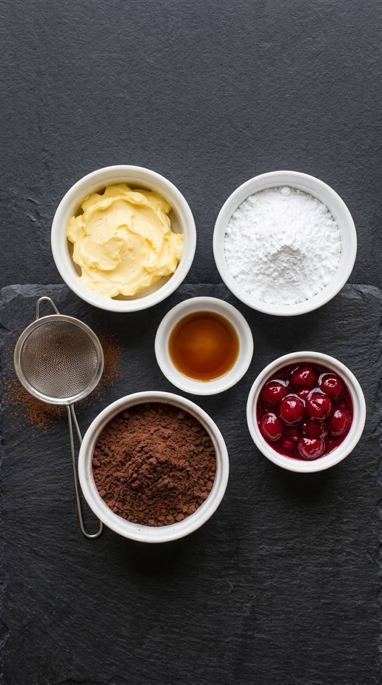 chocolate-thumbprint-cookies-ingredients