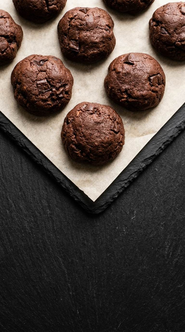 chocolate-thumbprint-cookies-process-5-first-bake