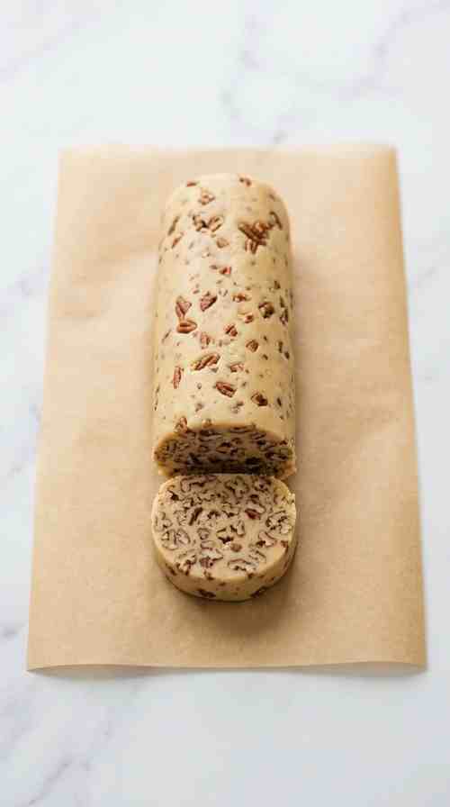 easy-pecan-shortbread-cookies-dough-logs
