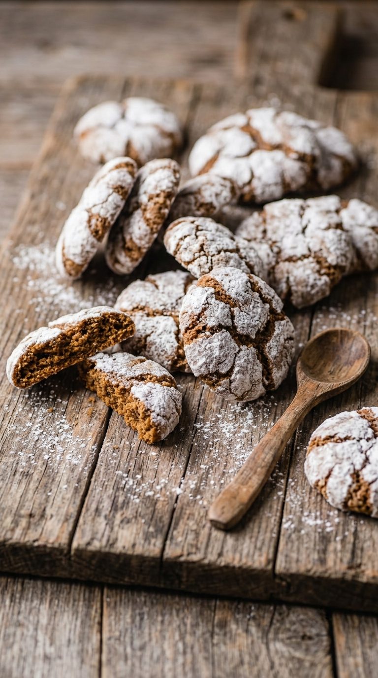gingerbread-crinkle-cookies-hero-shot-2-wood-board
