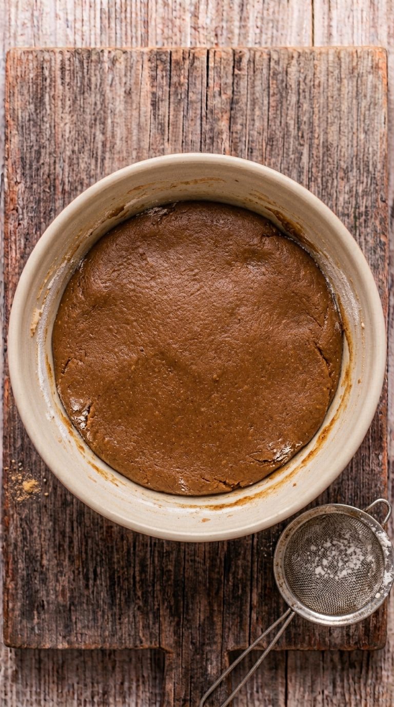 gingerbread-crinkle-cookies-process-step-4-flour-mixed-into-dough