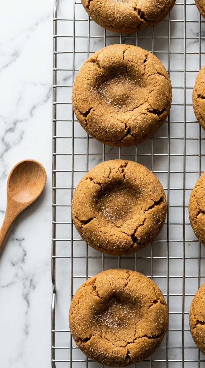 gingerbread-thumbprint-cookies-process-6-press-thumbprint