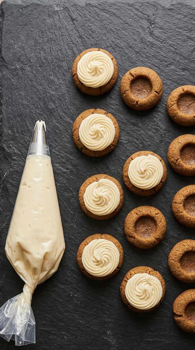 gingerbread-thumbprint-cookies-process-8-fill-cookies