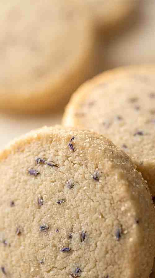 lavender-shortbread-cookies-macro-close-up-lavender-flecks-on-cookie-crumb
