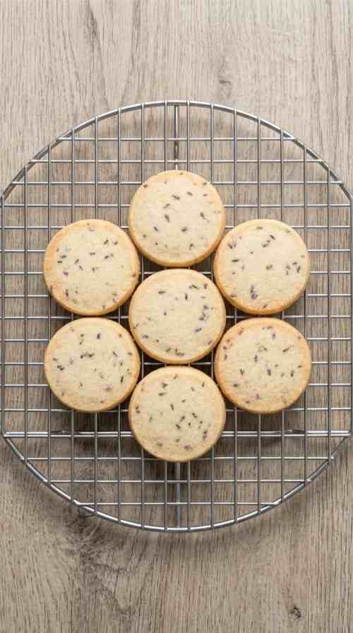 lavender-shortbread-cookies-process-step-7-cooling-cookies-on-wire-rack