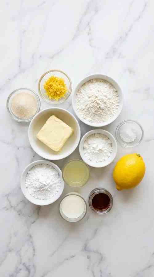 lemon-shortbread-cookies-ingredients