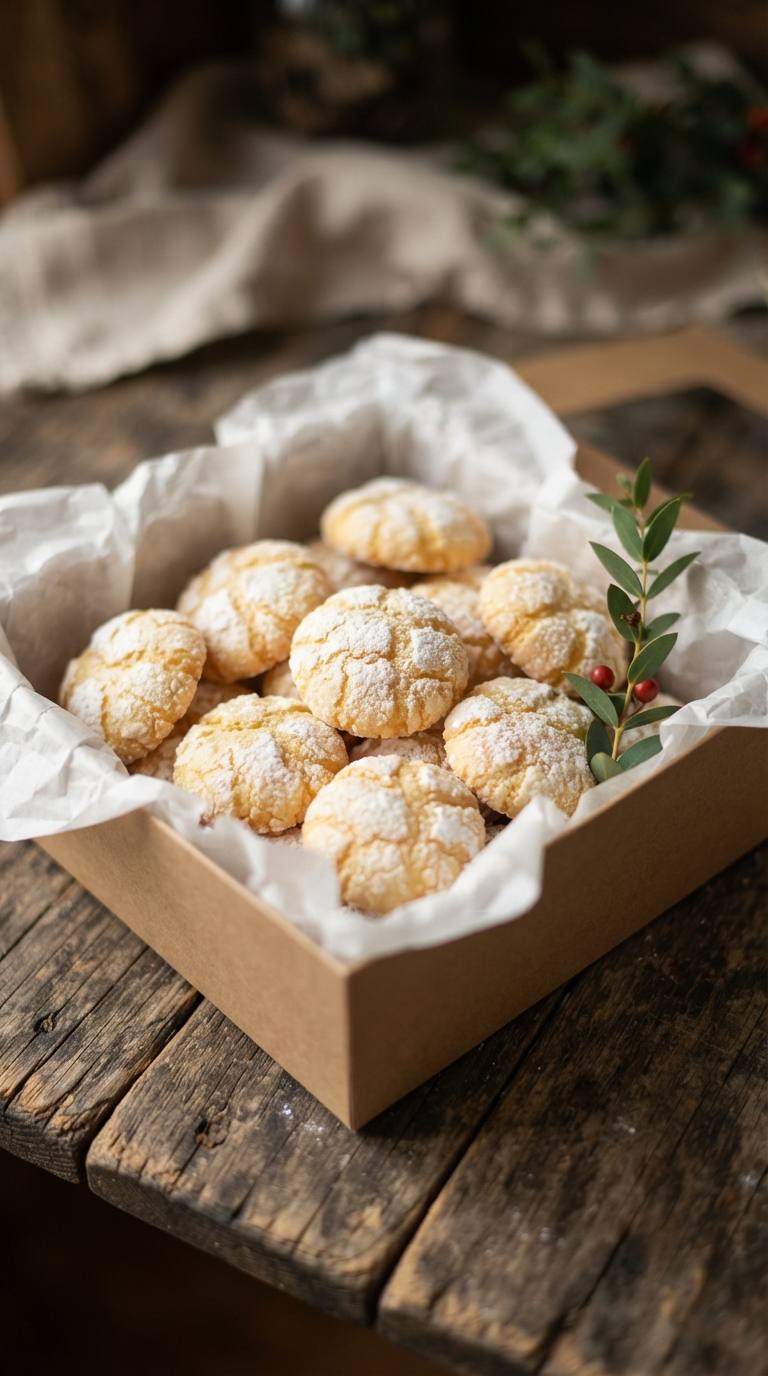 orange-crinkle-cookies-holiday-gift-box