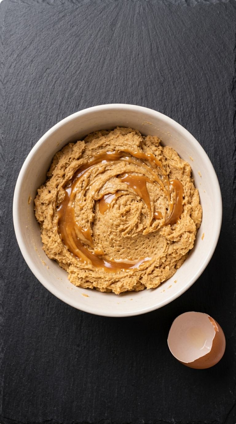 peanut-butter-thumbprint-cookies-process-2-add-egg-vanilla