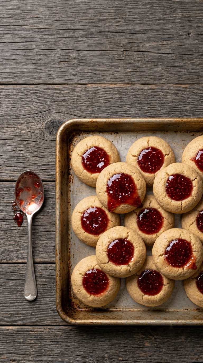 peanut-butter-thumbprint-cookies-process-6-fill-jam