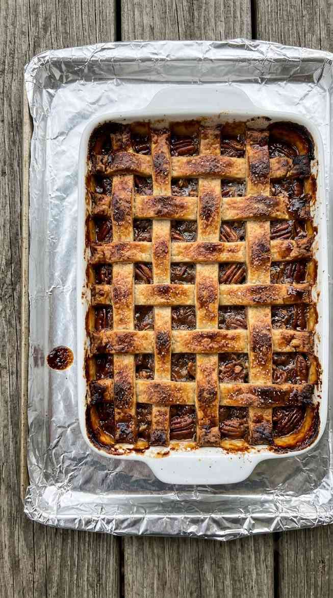 pecan-pie-cobbler-process-step-7-baked-cobbler