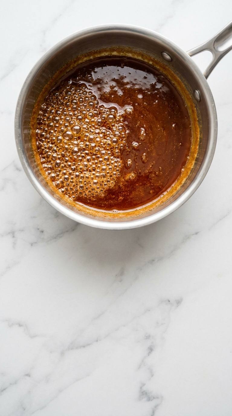 pecan-pie-dip-process-step-3-boiling-syrup