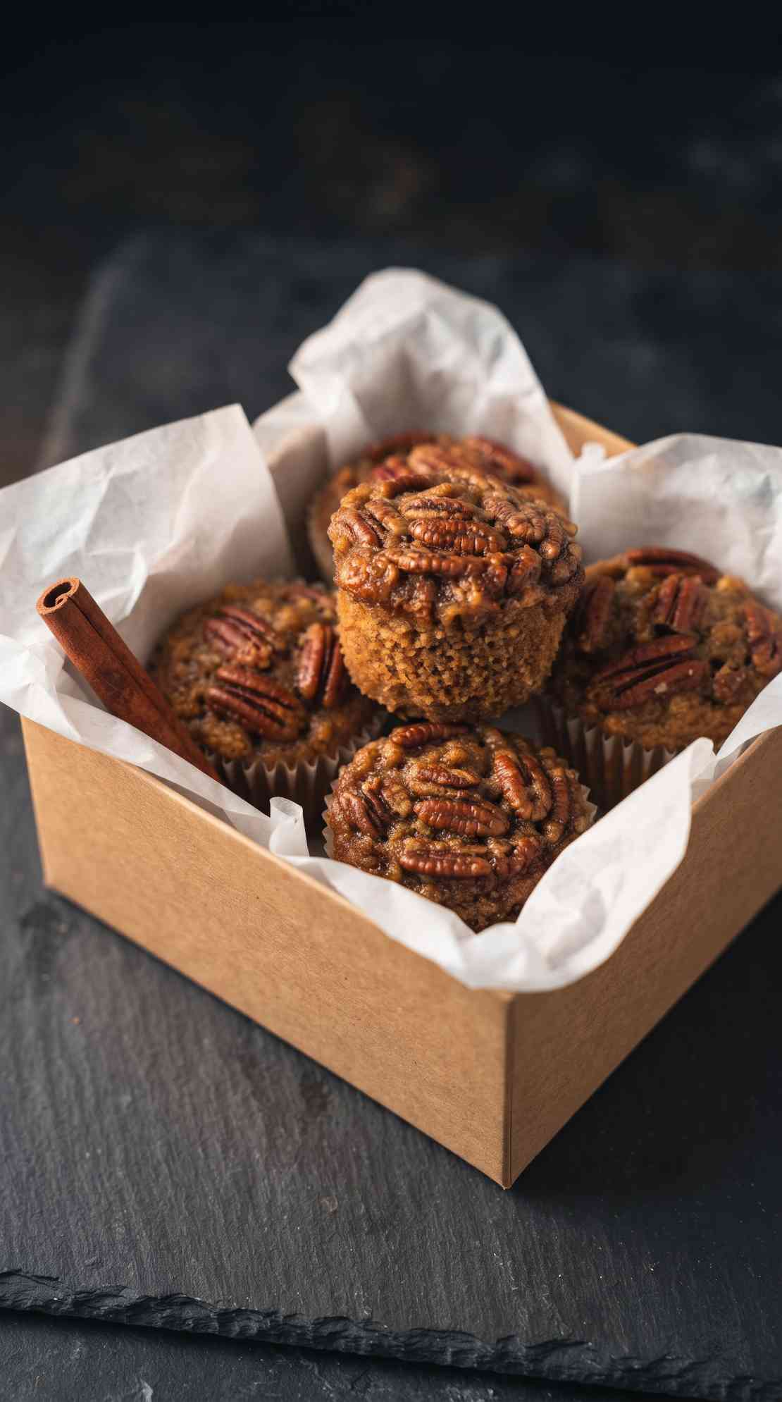 pecan-pie-muffins-gift-box-kraft-tissue