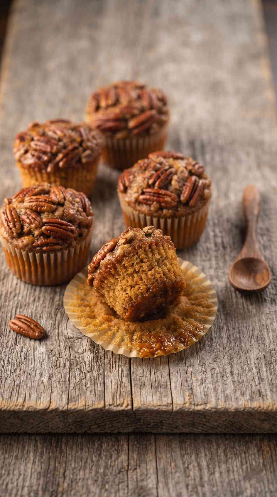 pecan-pie-muffins-hero-shot-2-on-wood